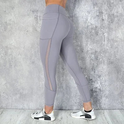 Trendy athleisure bottoms designed with functional pockets - perfect for storing essentials during exercise