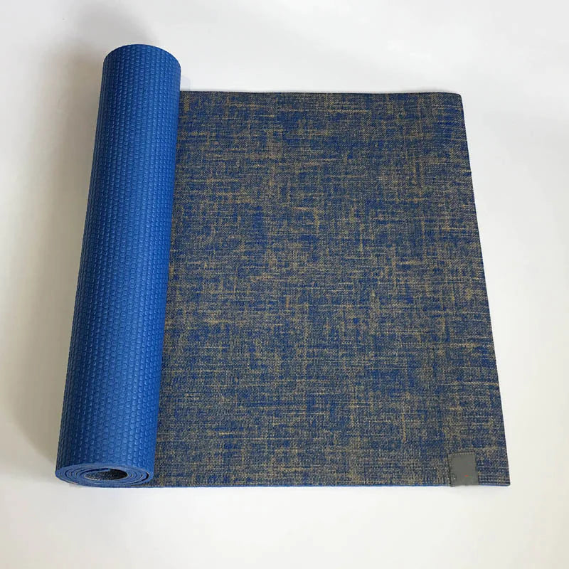 Luxurious Linen Yoga Mat - Eco-Friendly and Durable