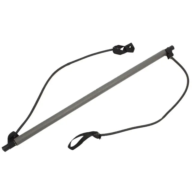 Portable Pilates Bar for home workouts with Resistance Band for full body strength training