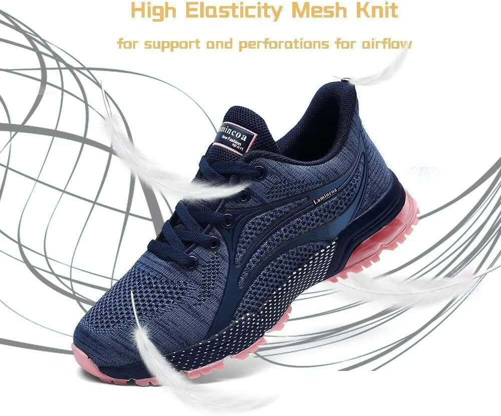 Womens Air Running Shoes Athletic Women Sneakers Non Slip Womens Tennis Shoes